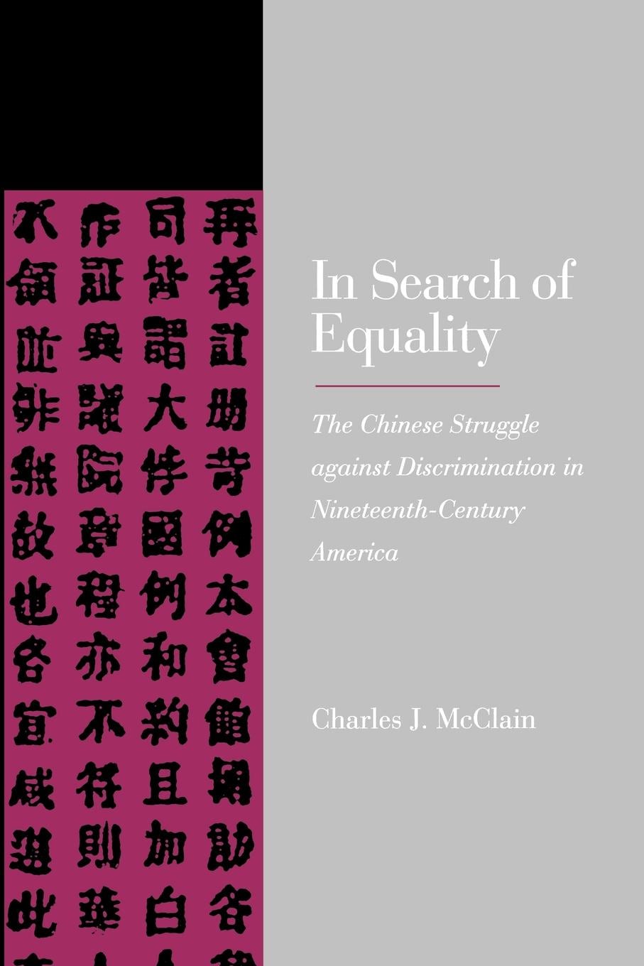 Book cover image for In Search of Equality ISBN: 9780520917811